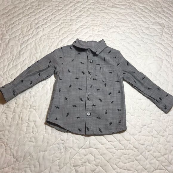 🤖 Robot button up - Picture 2 of 4